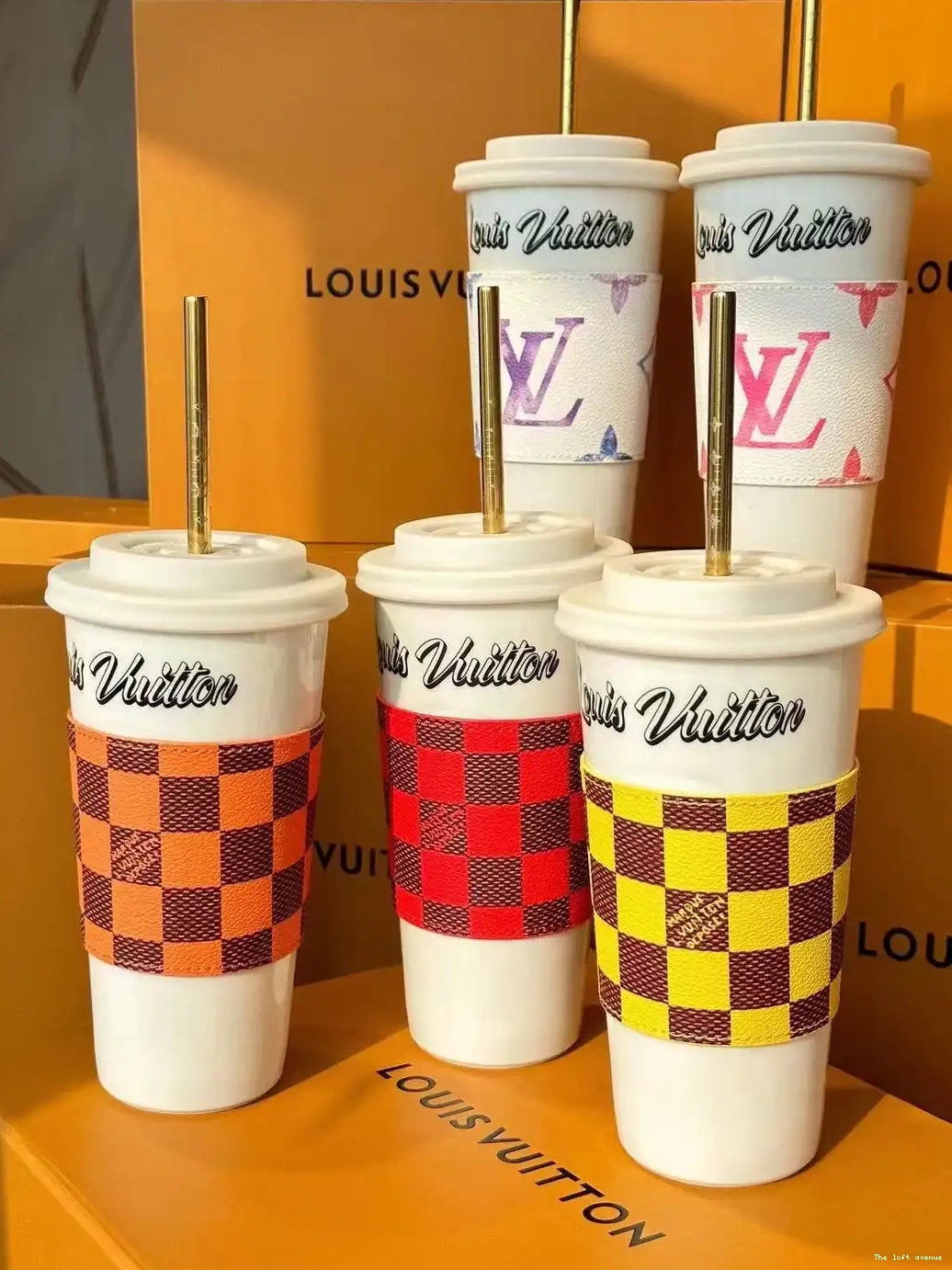 CUSTOM CUP STRAW LOUIS AND 0505